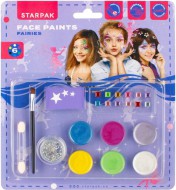 Barvy na obliej 6 barev, FAIRIES