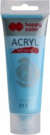 Akrylov barva 75ml METALIC modr Tiffany - zvtit obrzek