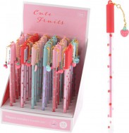 Propiska Interdruk Cute Fruits modr, 0,5mm gumovac