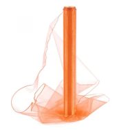 Organza 40cm/10y tmav� oran�ov� 014