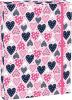 Box na seity s klopou A4 Hearts - Formt A4