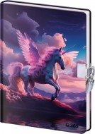 Pamtnk 13x18 cm se zmkem - Unicorn