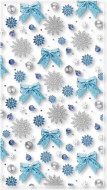 Sek transparent potisk 200 x 350 Vnoce blue - zvtit obrzek