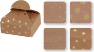 Krabika skldac kraft 6 x 7,5 cm 4 ks Vnoce metal raba mix 2