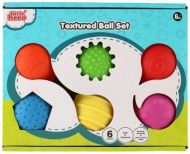 Sada gumov�ch m��k� 6ks s texturou 6cm 