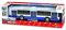 Autobus �esky mluv�c� plast 28cm modr� voln� chod 