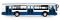 Autobus MHD 28cm �esky hl�s� zast�vky