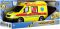 Auto RC ambulance plast 20cm na dlkov ovldn 2