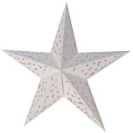 Dekorace hvzda 40 cm bl - zvtit obrzek