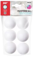 Polystyrnov koule 4cm, 6ks
