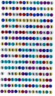 Samolep�c� kam�nky DS78 - 4, 240 ks mix barev