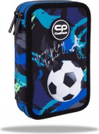 Pen�l 2 zipy Jumper vybaven� - FOOTBALL Navy