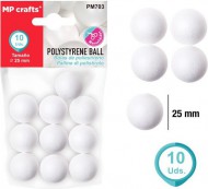 Polystyrnov koule 2,5 cm 10 ks - zvtit obrzek