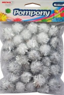 BREWIS bambule POM23, 40ks metalick� st��brn�