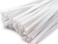 Chlupat� dr�tky b�l� 7, 20 ks - zv�t�it obr�zek