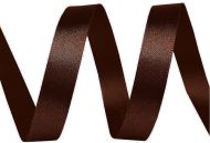 Atlasov� stuha svazky po 5 m ���e 10 mm 31 hn�d� k�vov�  - zv�t�it obr�zek