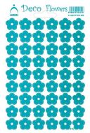 Samolepka Kv�tinky zlat� 415-G tyrkysov� - zv�t�it obr�zek