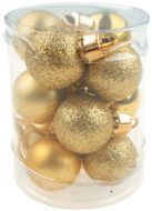 Ba�ky mini zlat�, plastov� 2,5cm