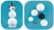 Komponenty k v�rob� sn�hul�ka z buni�iny