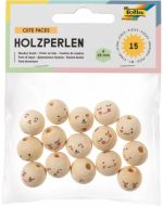 Korlky devn - oblieje, 15 ks (15 mm)  - zvtit obrzek
