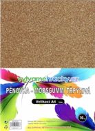 Zlat tpytiv pnovka - 10 ks, Rose gold, A4 - cca 2 mm  - zvtit obrzek