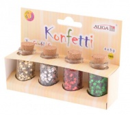 Konfety Hvzdiky 4x5g, mix barev - zvtit obrzek