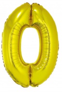 Nafukovac slice, 0 zlat folie 92cm