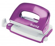 Celokovov� d�rova�ka Leitz 5060 metalick� purpurov� - zv�t�it obr�zek