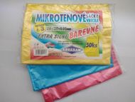 Mikrotenov� s��ky 250x350/2x25 barevn� mix