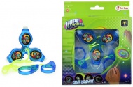 Spinner ltajc na provzku svtc plast 9 cm - zvtit obrzek