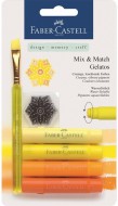 Pigmentov tyinky Faber-Castell GELATOS / lut - zvtit obrzek