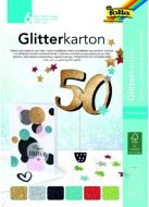 Barevn papr se tpytkami, 17,4 x 24,5 cm, 6 list  - zvtit obrzek