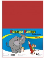 Kreslic karton A3/180g erven