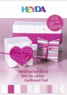 Blok barevnch papr s motivy, rov mix