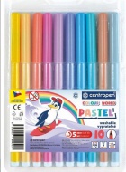 Fixy popisovae 7550/10ks pastelov