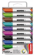 Popisova Kores K-Marker whiteboard, kulat hrot, 10 ks - zvtit obrzek
