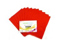 Filc - 10 ks, �erven�, A4, 180 g 