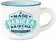 Espresso hrnek - Nae babika - zvtit obrzek