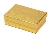 Drkov krabice zlat papr 8,5 x 6 x 2,8 cm - zvtit obrzek