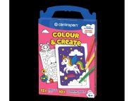 Centropen 9350 COLOUR &amp; CREATE - malov�n� podle ��sel - holky 