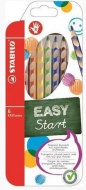 Pastelky Stabilo Easycolours HB-pravk/6