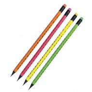 Trojhrann tuka s gumou FLUO