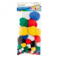 Kuliky POMPON barevn 441434 - zvtit obrzek