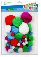 Kuliky POMPON barevn 463920