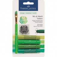 Pigmentov tyinky Faber-Castell GELATOS / zelen - zvtit obrzek