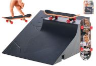 Skateboard 9,5cm kov s rampou