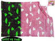 Unicorn deka s jednoroci ve tm svtc  - zvtit obrzek