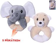 Zvtko plyov s psktkem, 11 cm  - zvtit obrzek