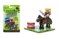 Stavebnice Magnet World bojovn�k 5cm s kon�m a dopl�ky - zv�t�it obr�zek