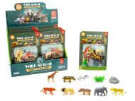  Zv���tka SAFARI 6 cm - 8 ks, s dopl�ky 